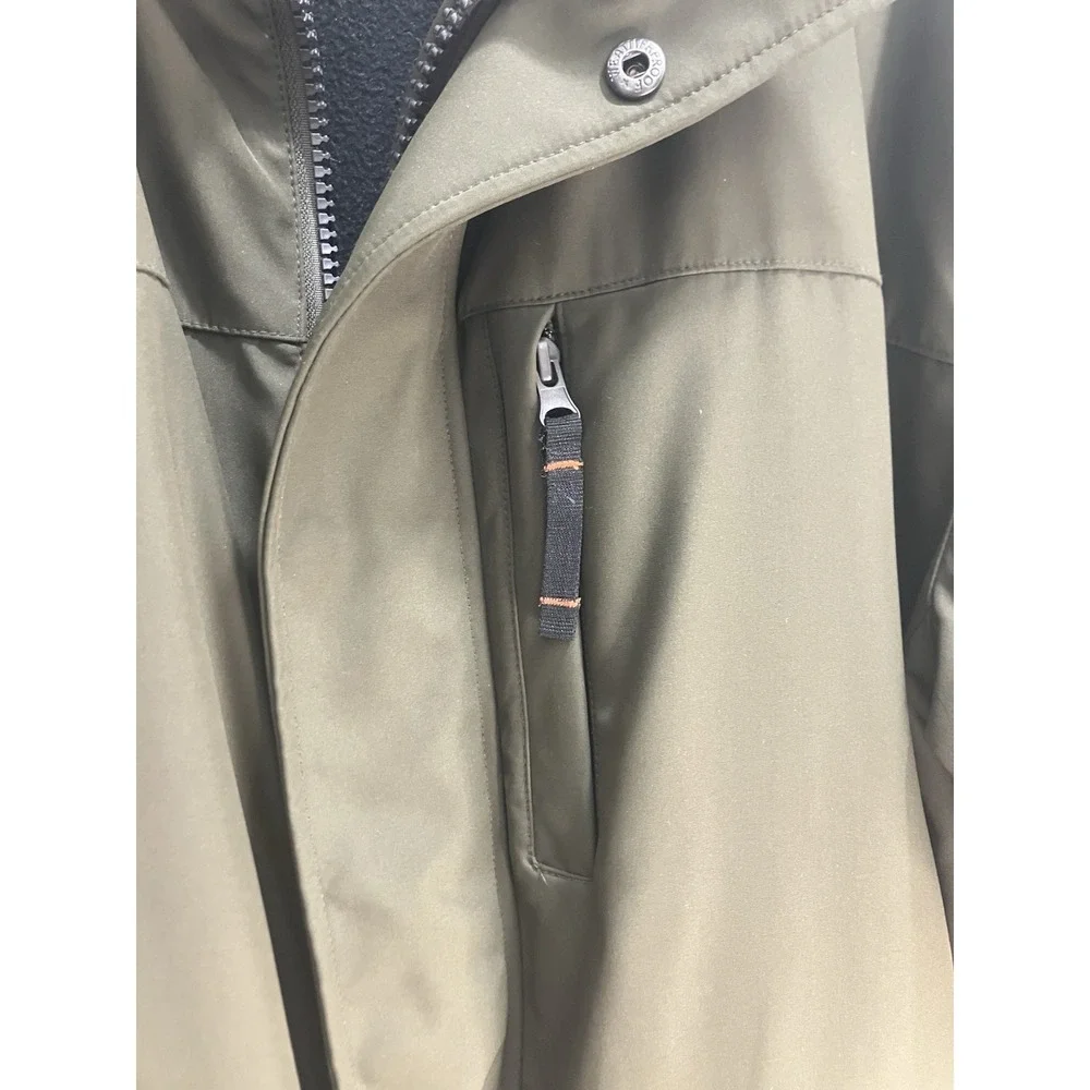 Mens‎ Weatherproof Garment Co. Water & Wind Resistant  Jacket Olive Green Large